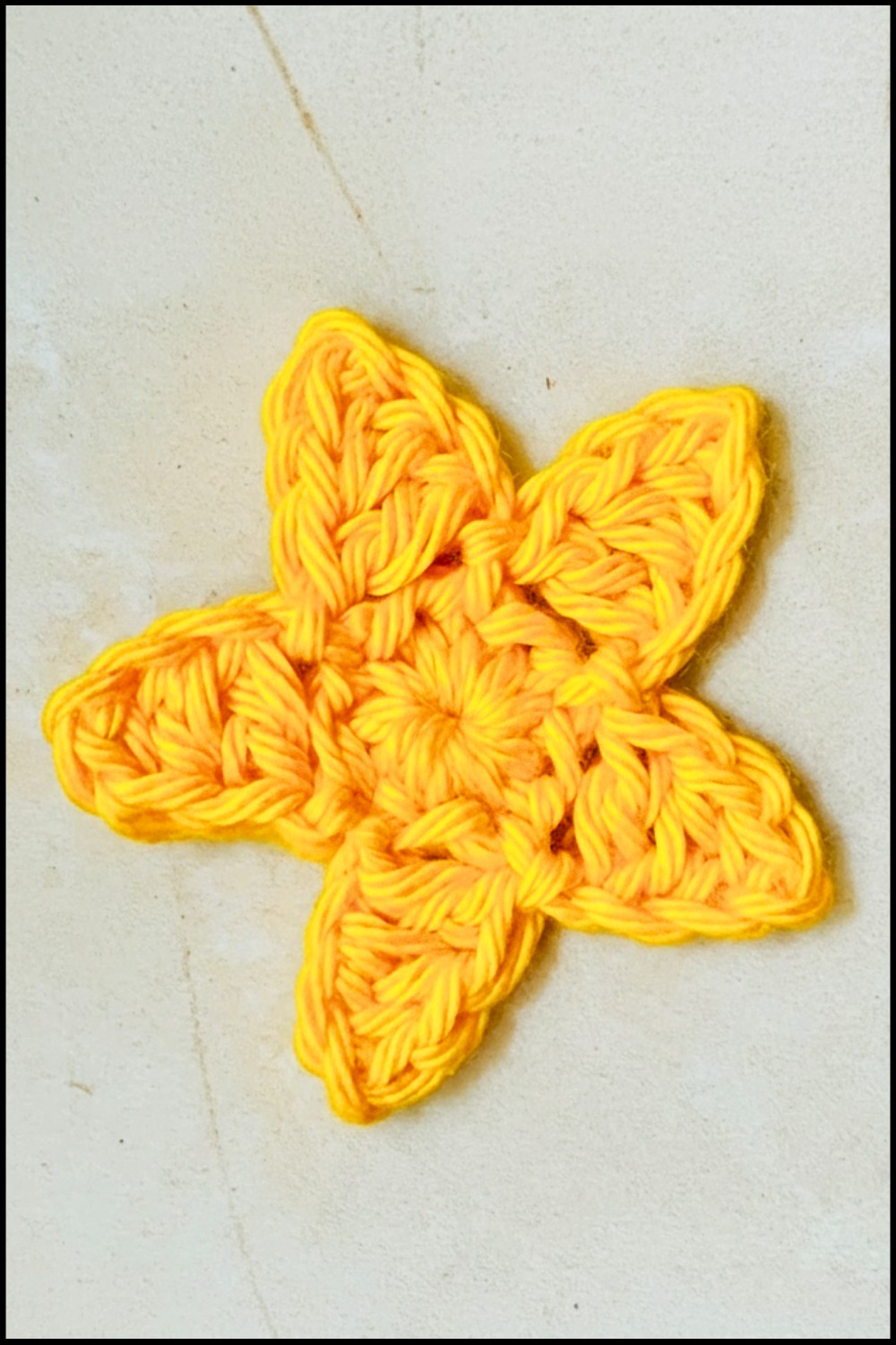 Easy Crochet Star Tutorial 2