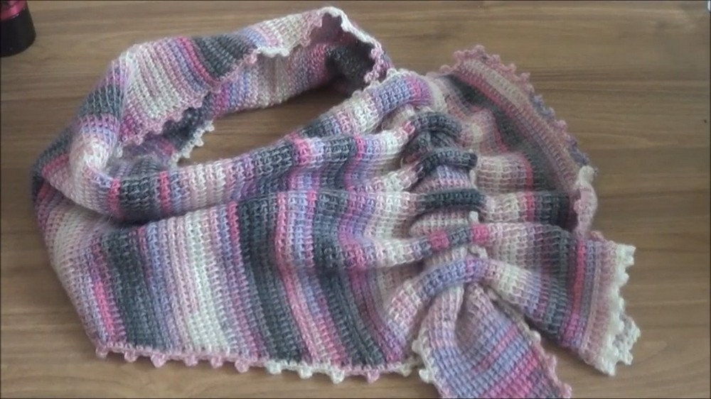 Learn elegant texture and warmth with this Free Crochet Tunisian Shawl Pattern, a stylish handmade wrap that adds charm to any outfit.