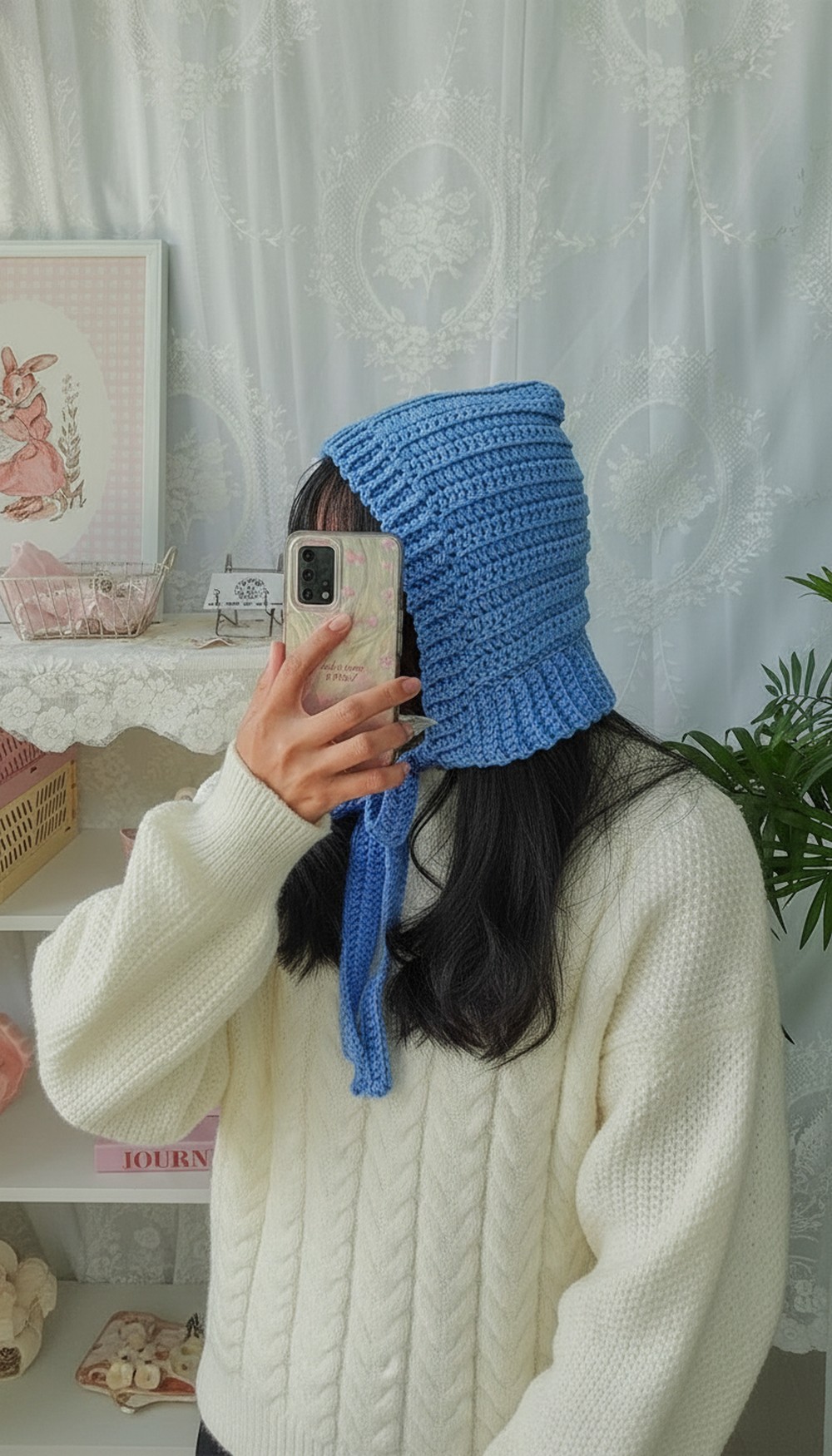 How To Crochet Blue Bonnet Pattern 2