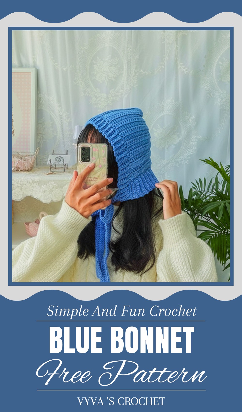 How To Crochet Blue Bonnet Pattern