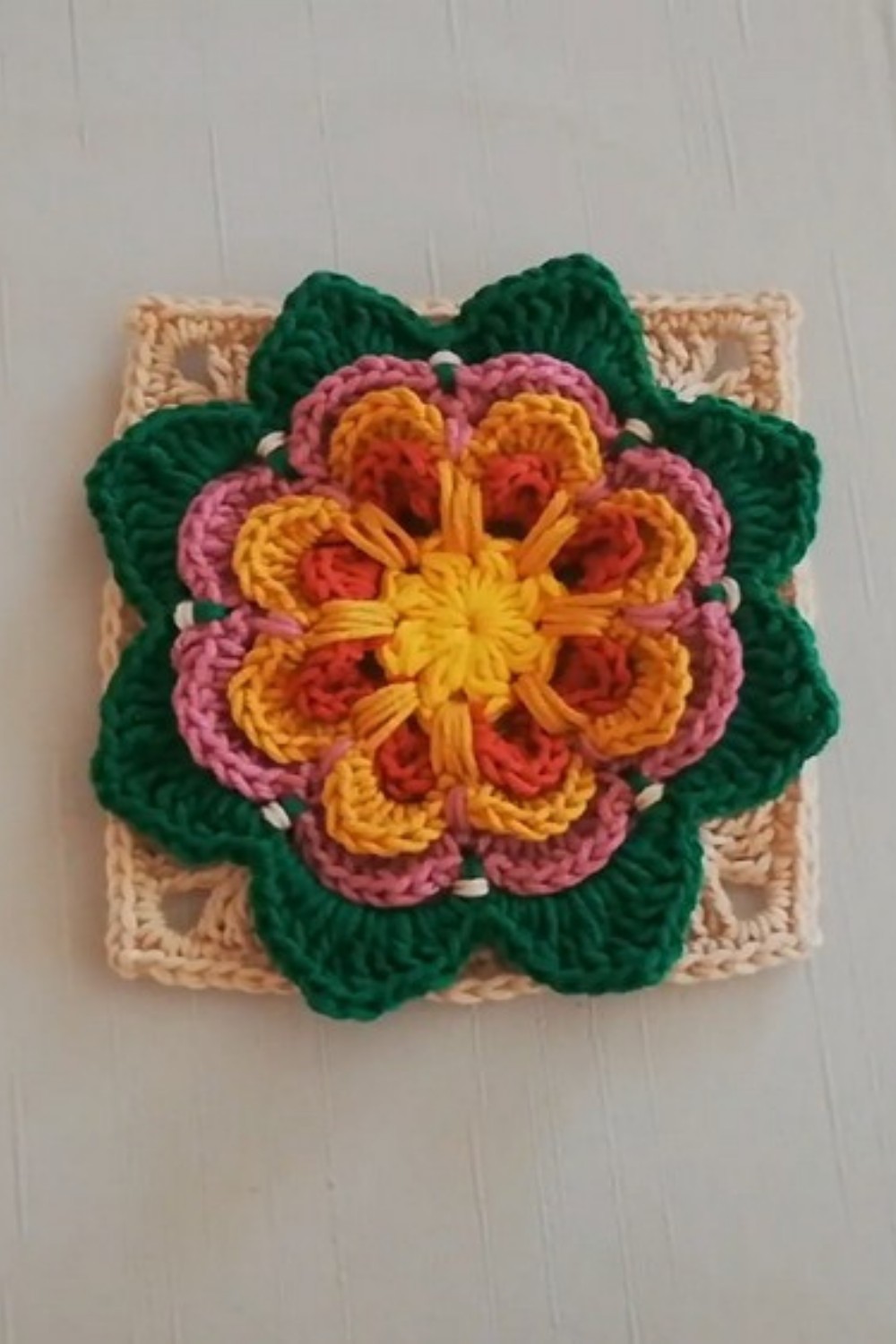 How to Crochet Floral Motif Pattern for Unique Decorations