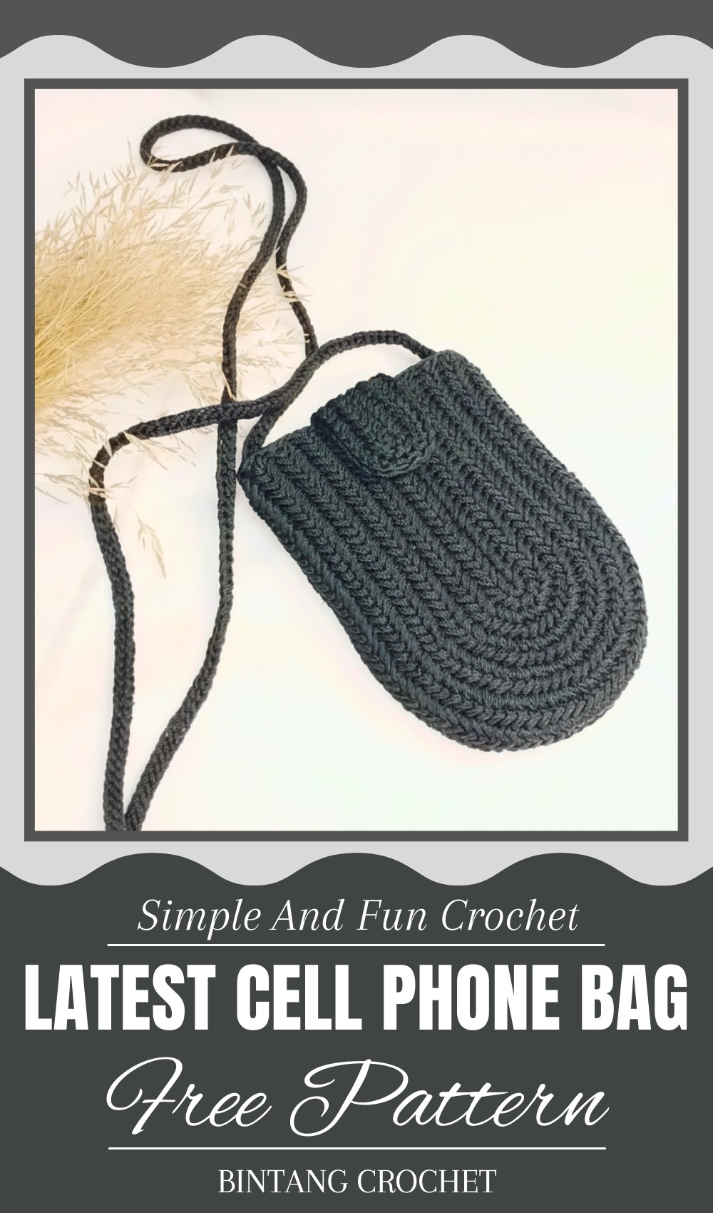 Latest Crochet Cell Phone Bag Pattern