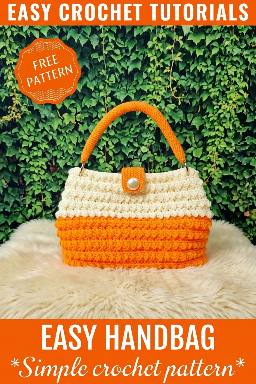 Minimalist Crochet Handbag Pattern with a Touch of Class
