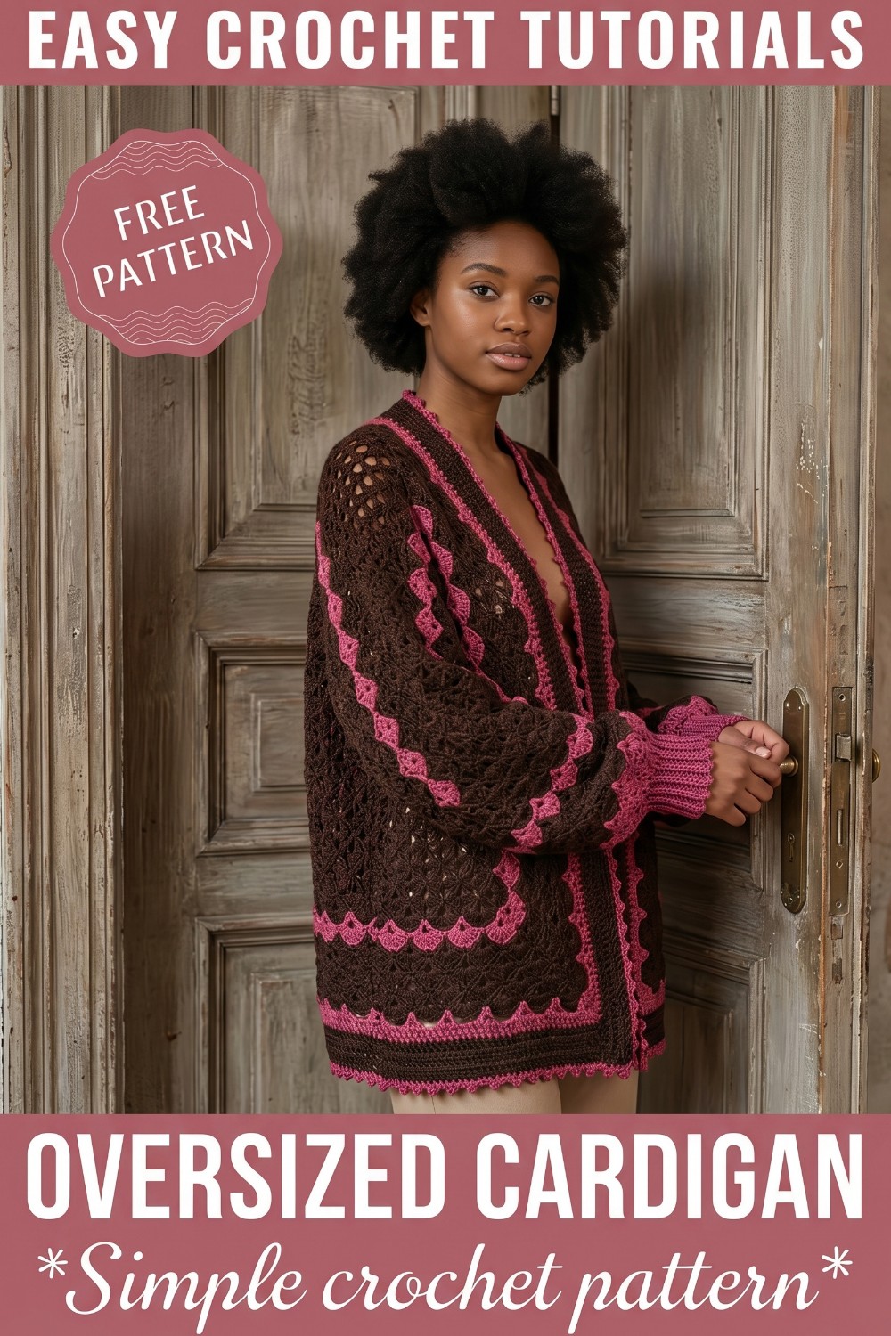 Oversized Crochet Cardigan Pattern for Ultimate Comfort
