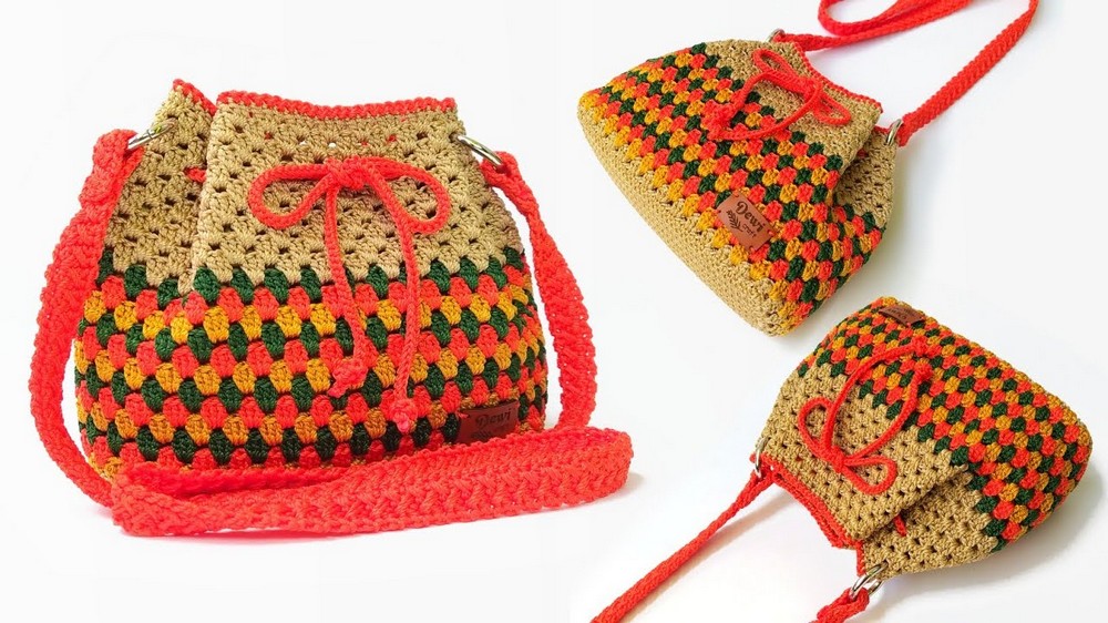 Simple And Very Easy Crochet Bag Pattern 1