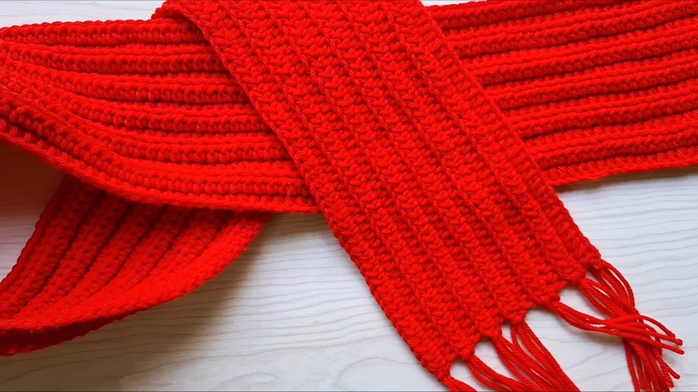 Crochet Mikasa Scarf Free Pattern