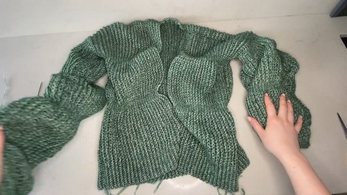 Trendy Crochet Multi Puffed Sleeved Cardigan Free Step by Step