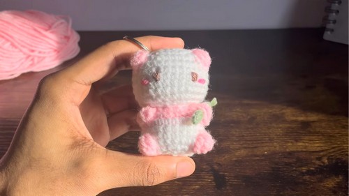 Free Crochet No Sew Panda Pattern
