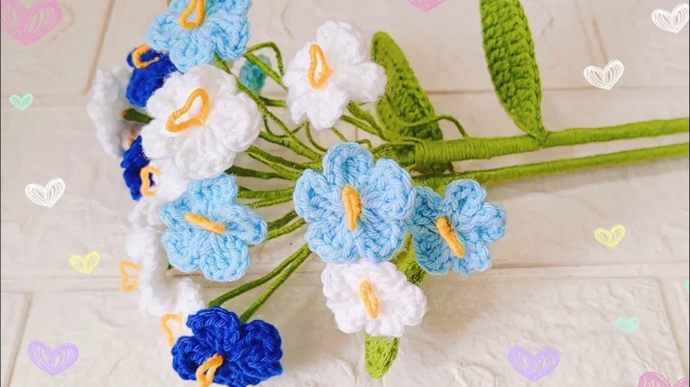 Free Crochet Flowers Pattern