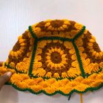 Free Crochet Sunflower Bucket Hat Pattern