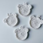Free Crochet Bear-Shaped Eco-Pad Pattern