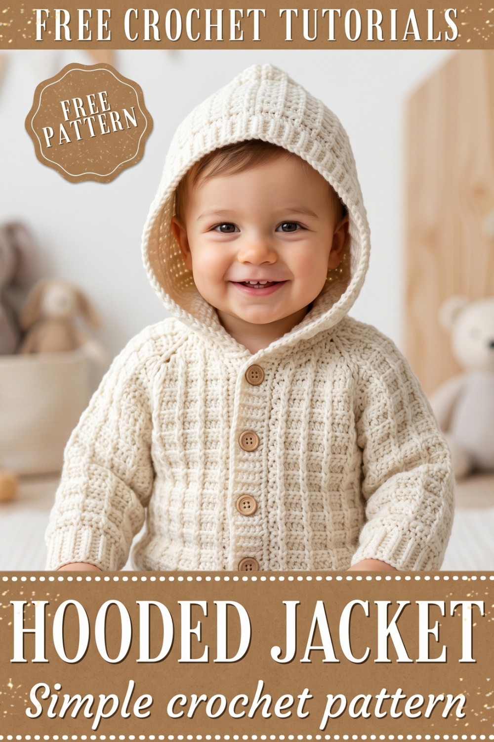 Must-Have Crochet Hooded Jacket Pattern for Cold Weather