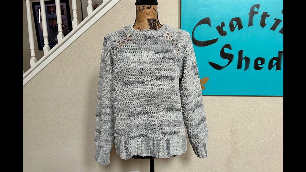 Free Crochet Pullover Pattern That’s Easy to Customize