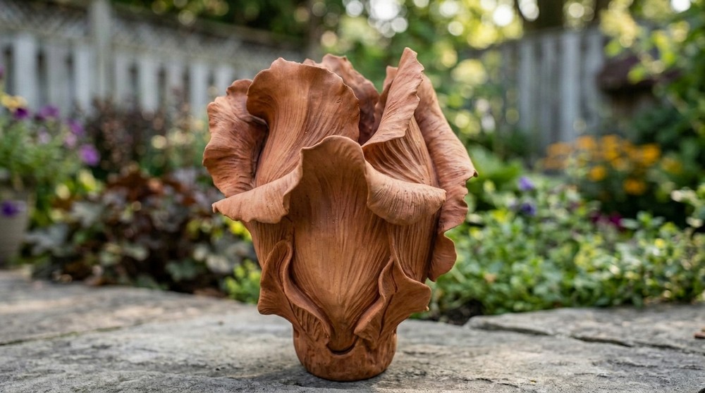 Pottery Vase Blooms Like a Rose – Sculpting Clay Petal by Petal