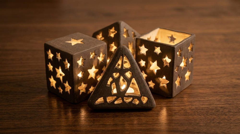Ceramic Tea Light Lantern 2