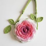 Crochet Awesome 3d Flower Bag Pattern 2