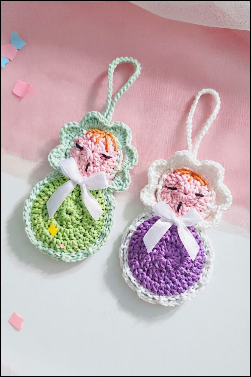 Crochet Baby Keychain Pattern 1