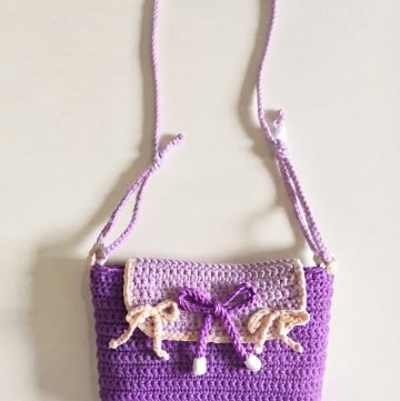 Crochet Bag Step By Step Tutorial 1