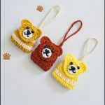Crochet Bear Wallet Keychain Pattern 2