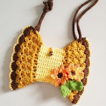 Crochet Cute Bow Bag Pattern 2