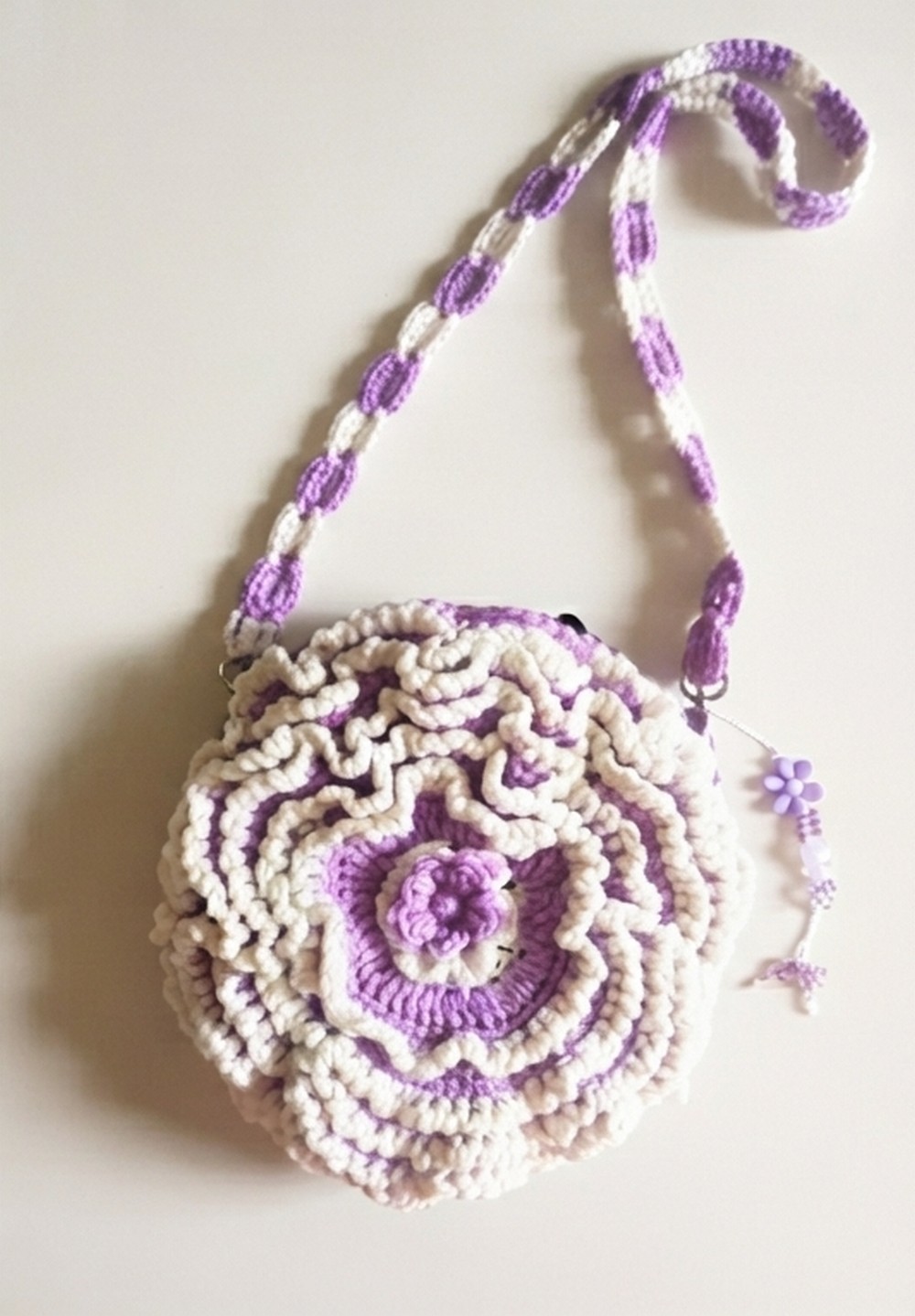 Crochet Flower Bag Pattern 1