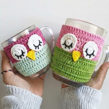 Crochet Glass Cover Pattern 1