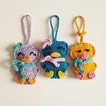 Crochet Keychain Duck Pattern 2