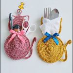 Crochet Meow Spoon Holder Pattern 2