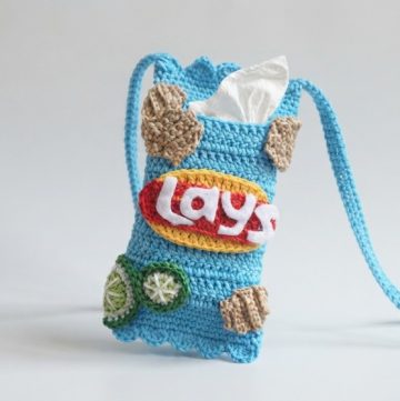 Crochet Mini Tissue Box Pattern 1