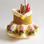 Crochet Pencil Holder Pattern 2