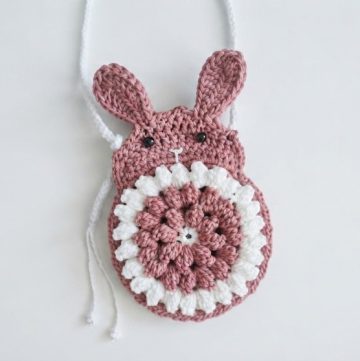 Crochet Rabbit Cell Phone Bag Pattern 1