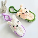 Crochet Rabbit Keychain Pattern 2