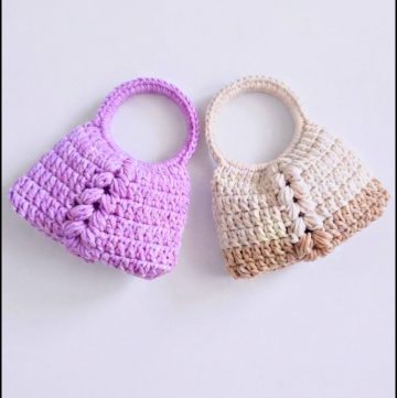 Crochet Souvenir Bag Pattern 3