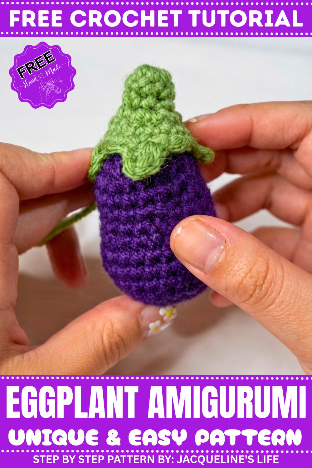 Eggplant Amigurumi