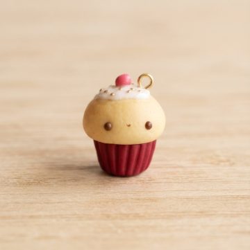 NO MOLD Cupcake Base│Polymer Clay Tutorial (Updated)
