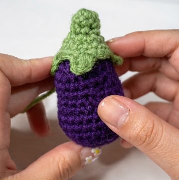 Eggplant Amigurumi