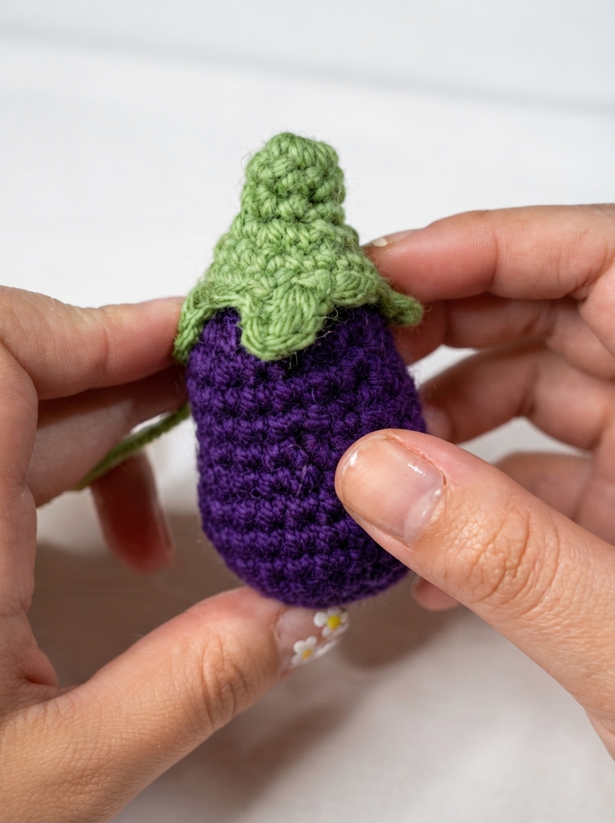 Eggplant Amigurumi