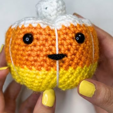Candy Corn Pumpkin
