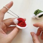 Santa Hat Keychain