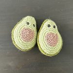 Avocado Keychain