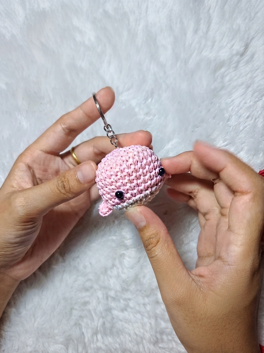 Whale Keychain