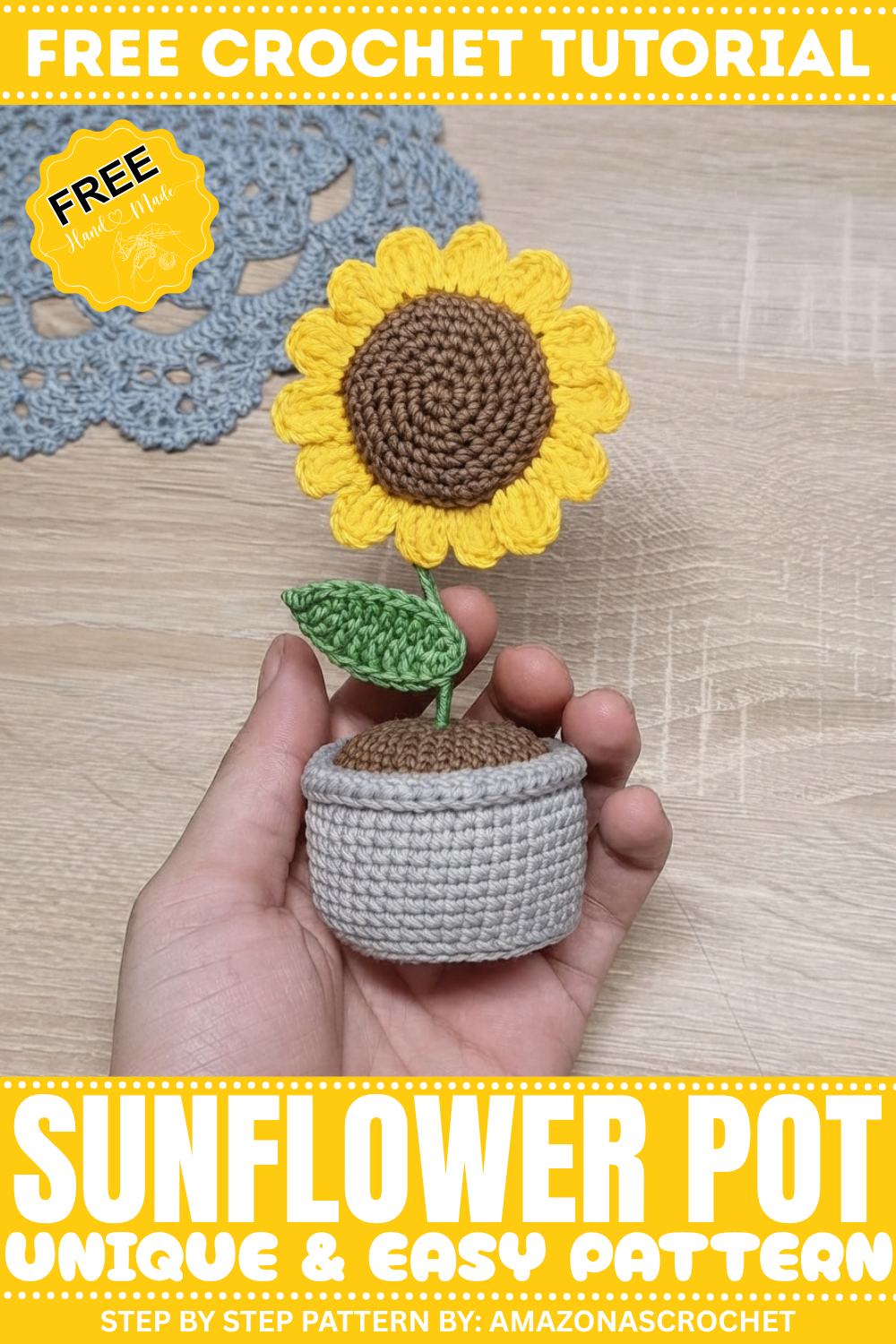 Sunflower Pot