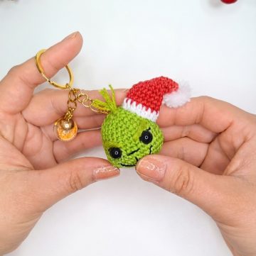 Grinch Keychain