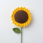 🌻 How To Crochet Sunflower Beginners