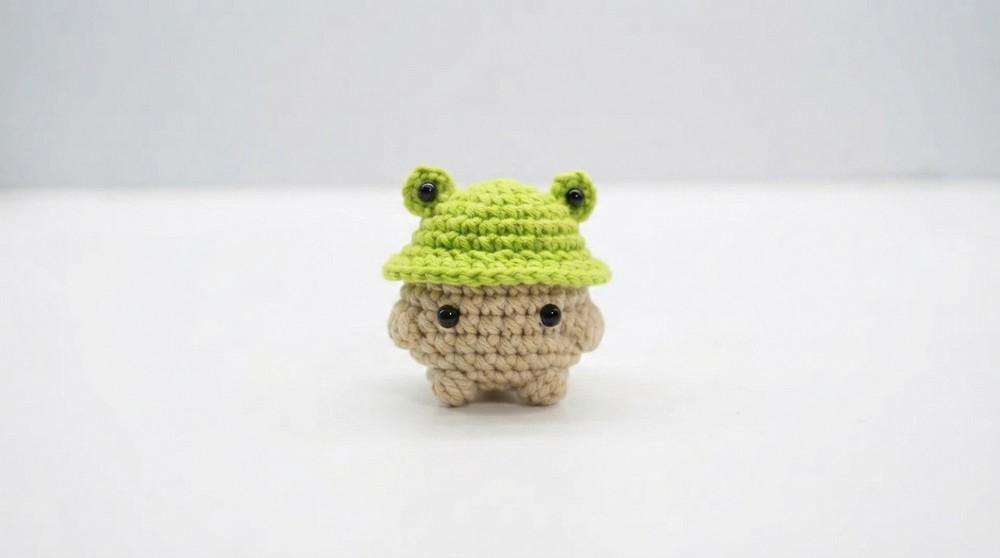🍄 Crochet Baby Mushroom With Frog Hat Tutorial Easy Beginner Friendly
