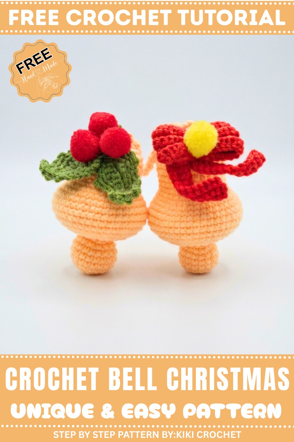🎄 Crochet Bell Christmas Decorations