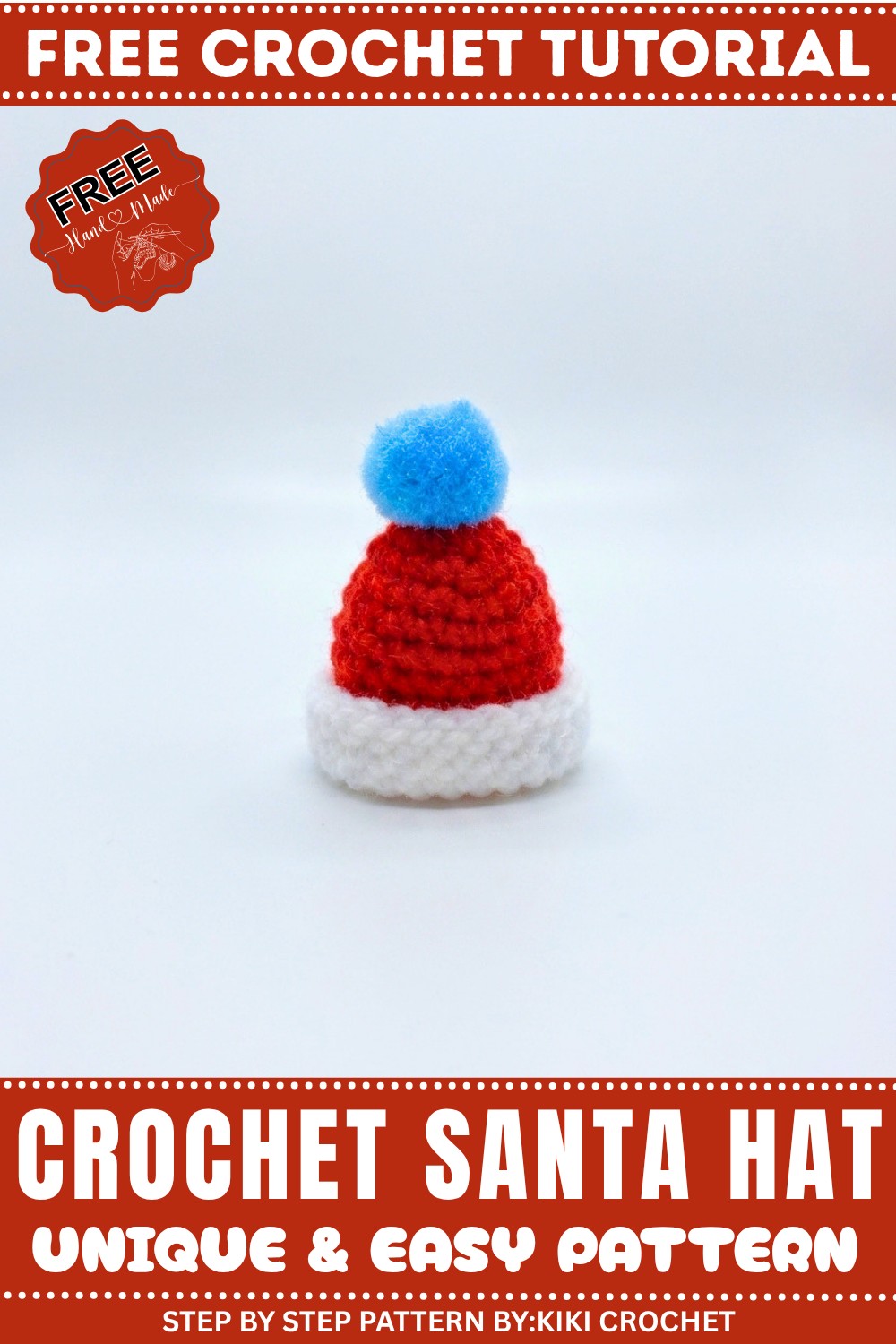 🎅 Merry Christmas Crochet Mini Santa Hat