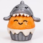 Adorable DIY Kawaii Shark Cupcake Figure (9)