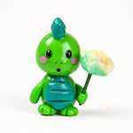 Cute Polymer Clay Kawaii Dinosaur Tutorial for Beginners (2)