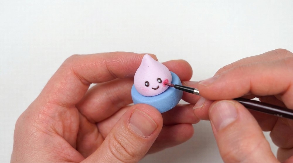 How to Make a Sweet Polymer Clay Meringue Cupcake (1)